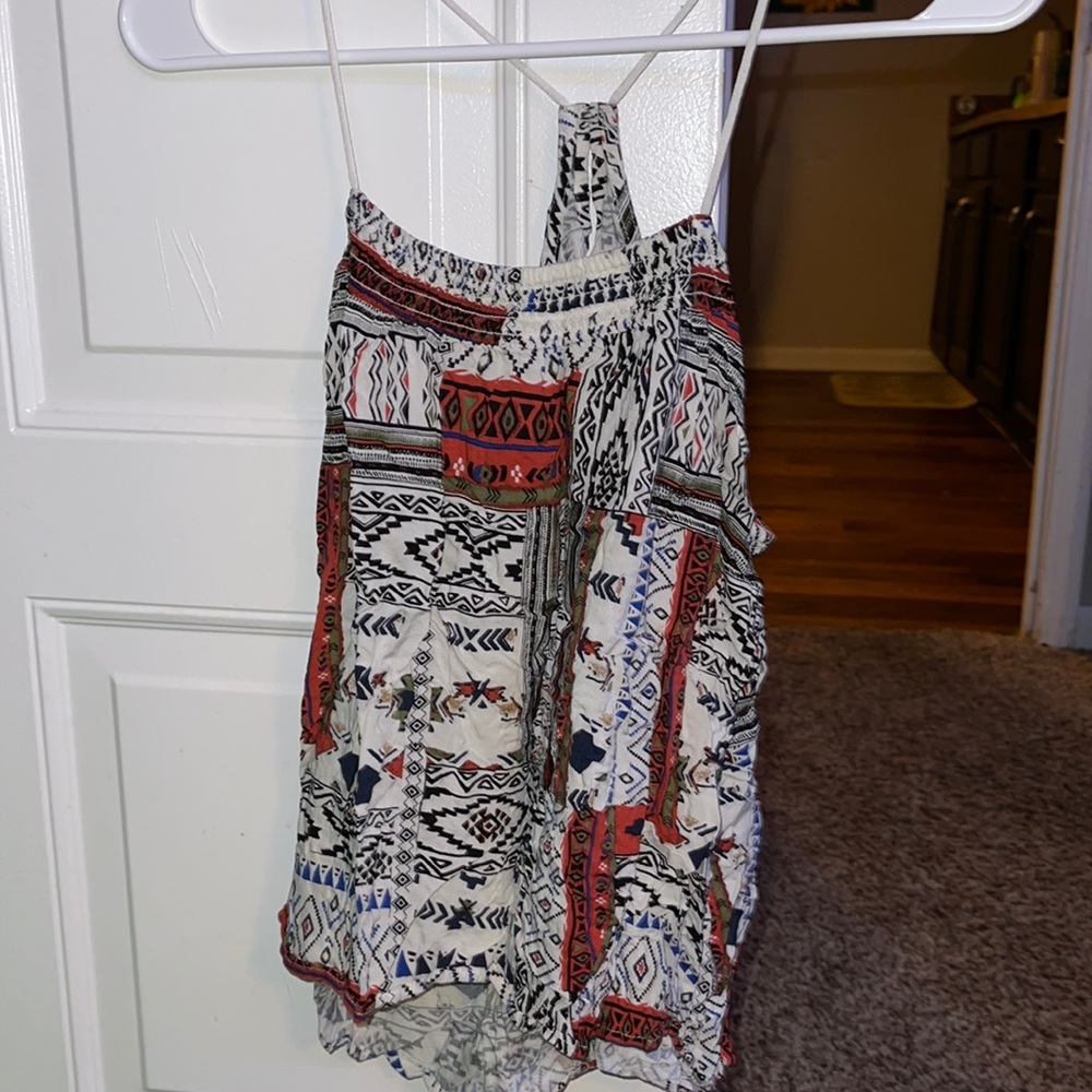 Tribal Print Tank Top